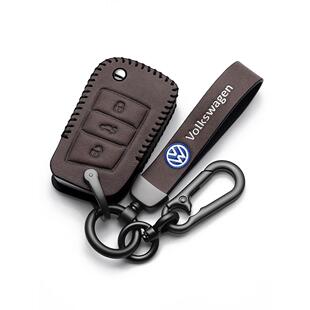 2023款大众速腾钥匙套女汽车壳21款新宝来桑塔纳Polo朗逸plus包扣