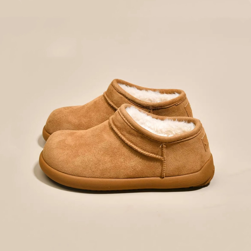 厚底小土豆面包勃肯鞋雪地靴女