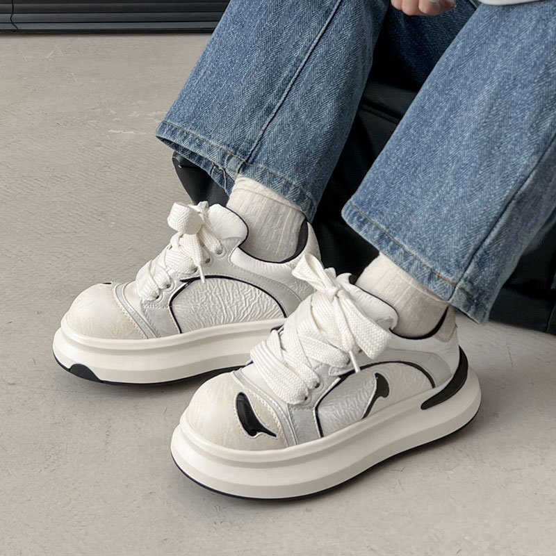 拼色国潮休闲运动鞋超火德训鞋