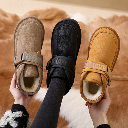 加绒加厚保暖棉鞋网红冬季