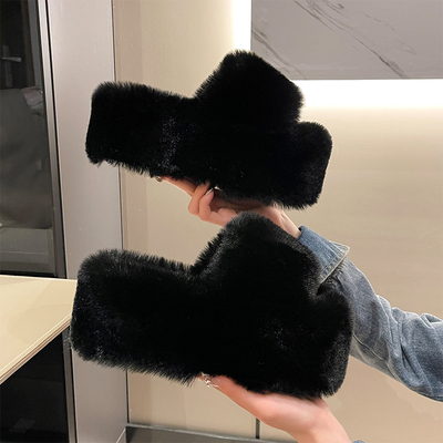 增高百搭高级感居家室内棉拖鞋