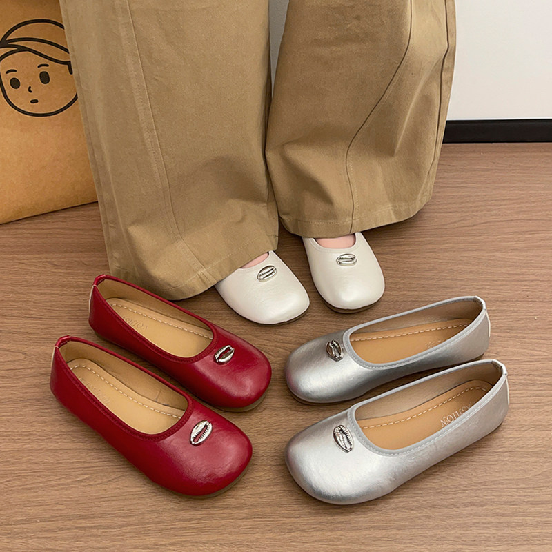 设计感小众厚底通勤单鞋女2026春季新款温柔仙女风配裙子玛丽珍鞋