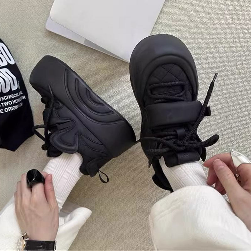 欧洲站高级感老爹鞋女款2026新款厚底松糕轻便休闲运动鞋女板鞋子,女鞋,休闲板鞋,淘宝优惠券,粉丝福利购,淘宝优惠卷