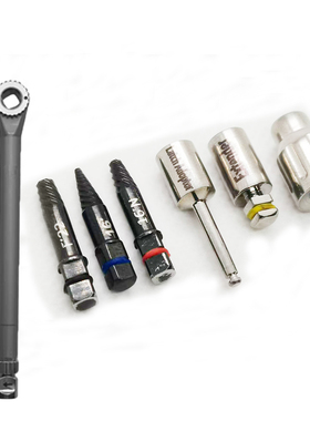 牙科种植体取出工具断基台取出器种植失败应急包精准拆卸微创器械