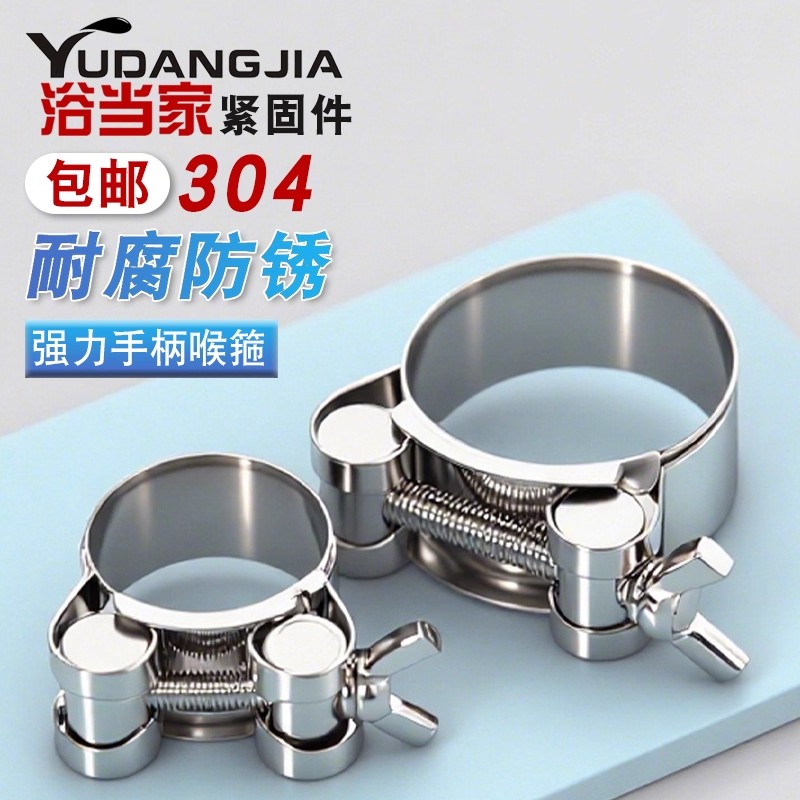304不锈钢强力卡箍欧式抱箍