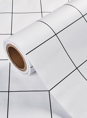 加厚墙纸自粘防水厨房餐厅装