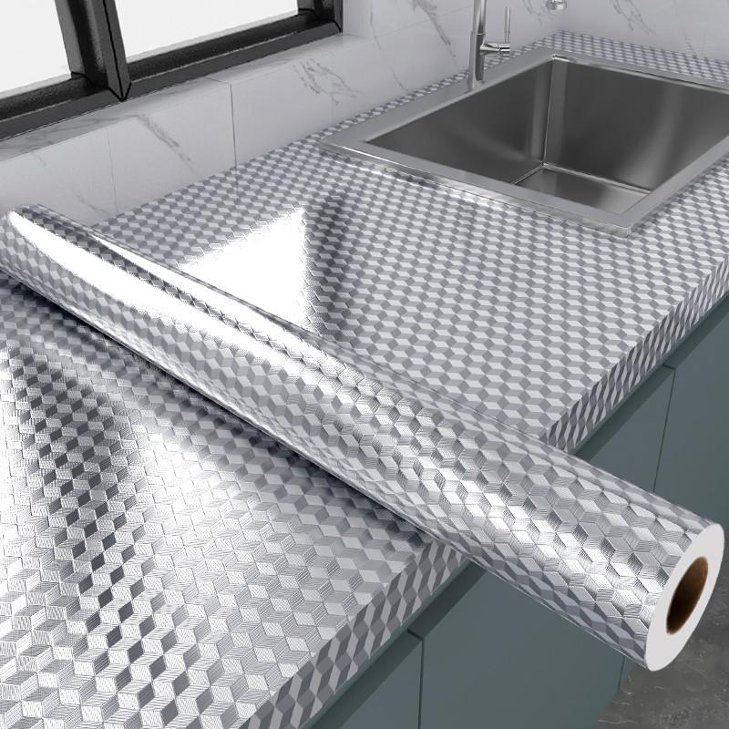 厨房防油贴纸火耐高温墙自粘