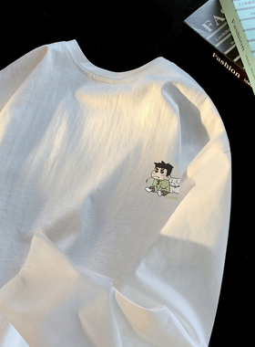 2025秋季新款印花长袖T恤 A336-THCT0392-P38-限价48  （纯棉）