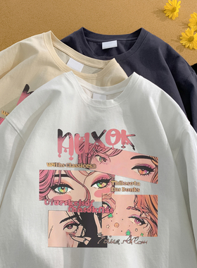 2025秋季新款印花长袖T恤 A336-THCT0501-P38-限价48  （纯棉）