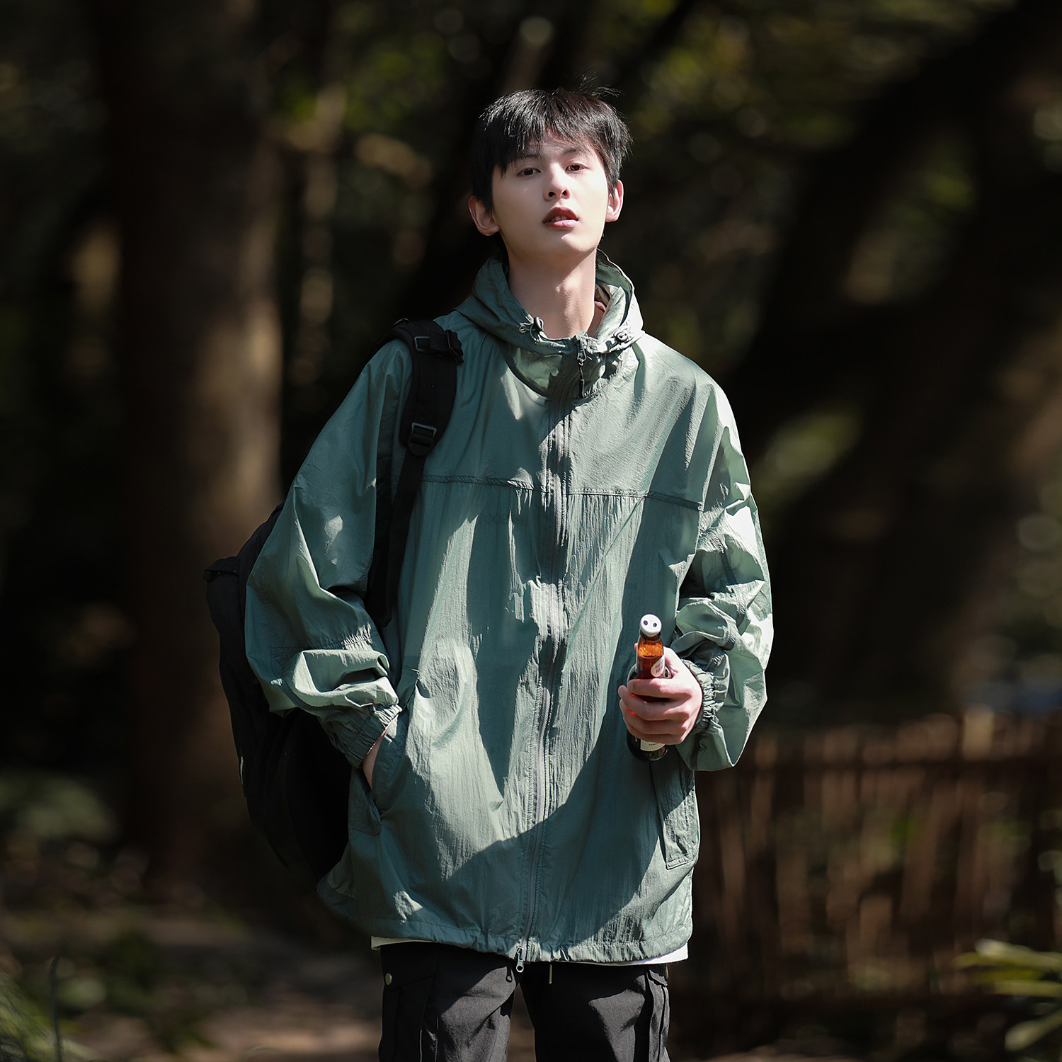 薄款UPF50+防紫外线防晒衣A336-FS01-P78-限价88（100聚酯纤维）,男装防晒衣,电商A336