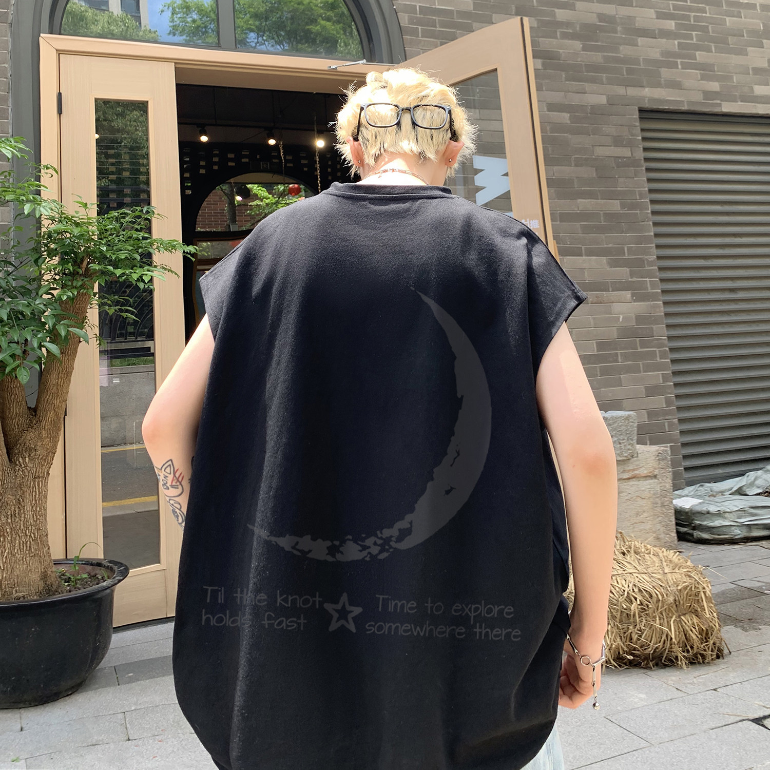 2024夏季新款印花背心A336-THBX22-P28-限价38（100棉）,男装背心/马甲,电商A336