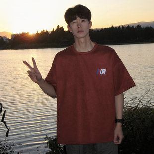 2025麂皮绒短袖T恤A336-THJPDX0145-P28-限价38（95聚酯纤维5氨纶