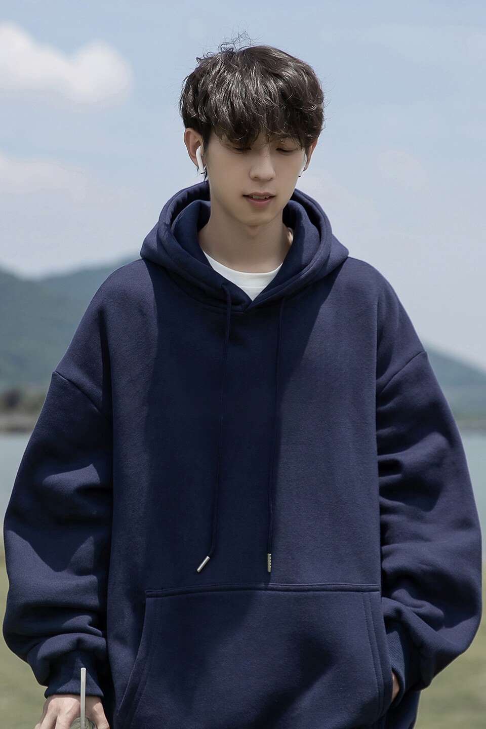 2025秋冬新款连帽卫衣A336-WY055-P45-限价68（63棉37聚酯纤维）,男装卫衣,电商A336