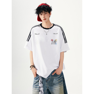 T恤A336 THZDDX0019 P48 夏季 100棉 织带短袖 限价68 新款