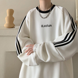 2024条纹圆领卫衣A336-YL69-P48-限价68（96聚酯纤维4氨纶），男装卫衣，电商A336