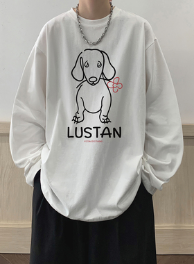 2025秋季新款印花长袖T恤 A336-THCT0397-P38-限价48  （纯棉）