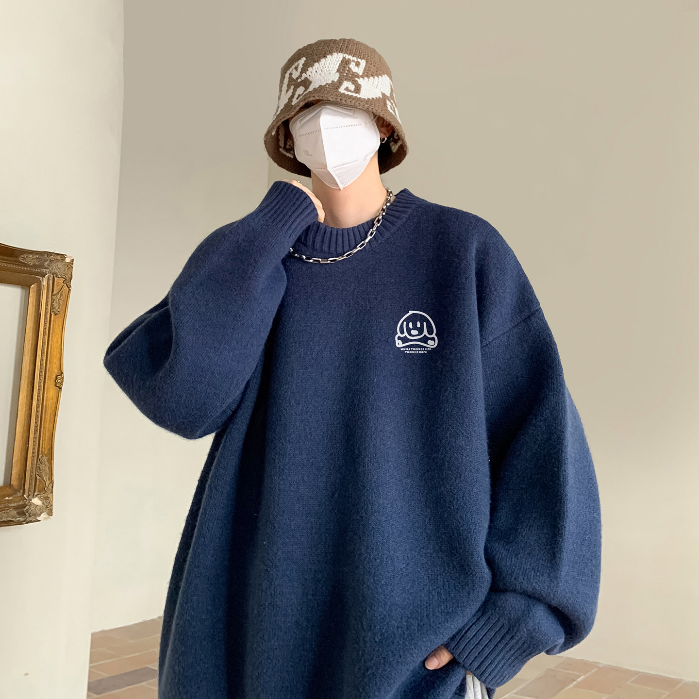 圆领毛衣A336-THYLMY0455-P58-限价78（27聚酯纤维31锦纶42睛纶,男装针织衫/毛衣,电商A336