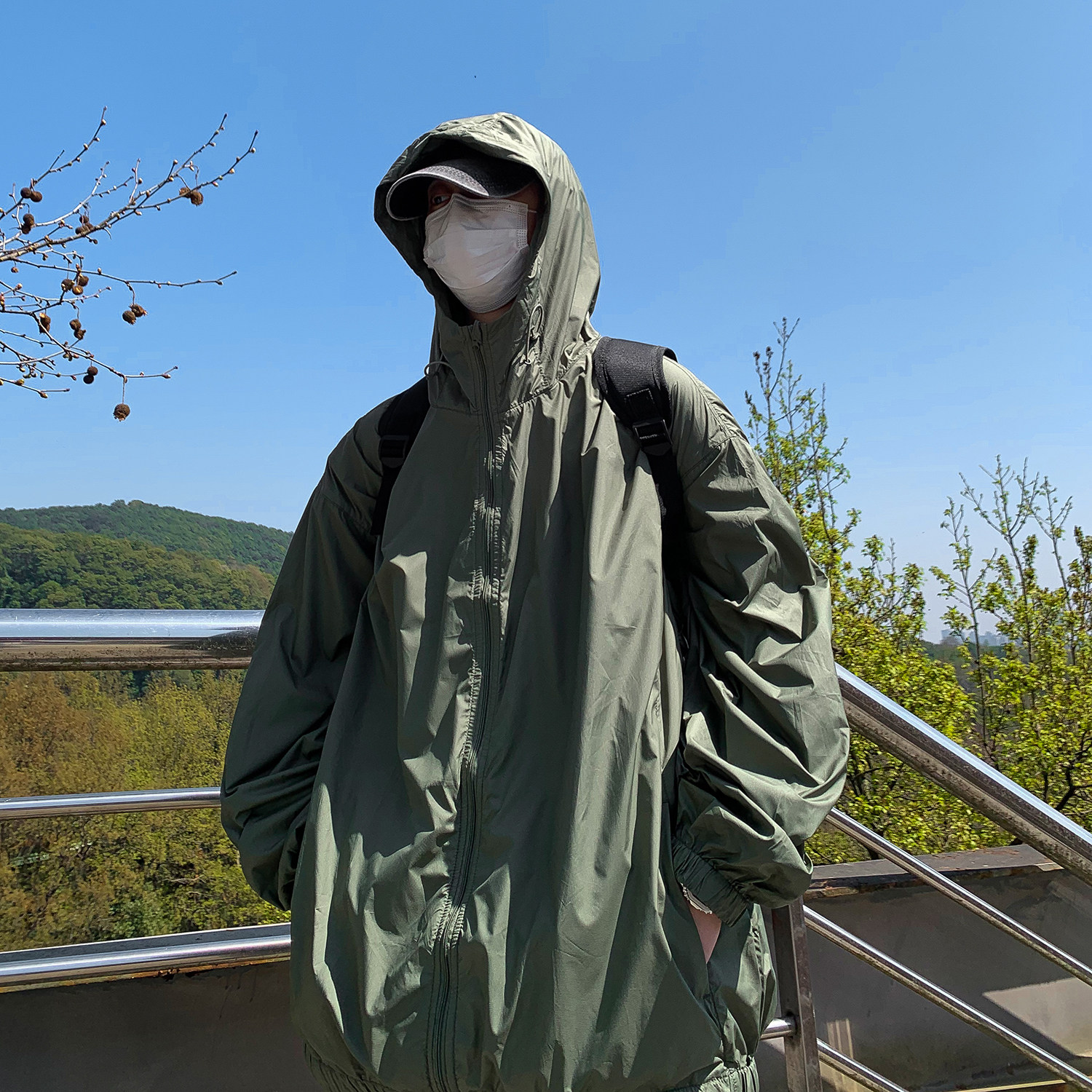 夏季新款UPF50+防晒衣A336-FS05-P78-限价88（100聚酯纤维）,男装防晒衣,电商A336