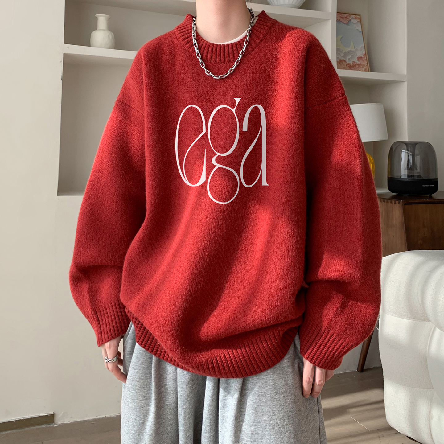 圆领毛衣A336-THYLMY0452-P58-限价78（27聚酯纤维31锦纶42睛纶，男装针织衫/毛衣，电商A336