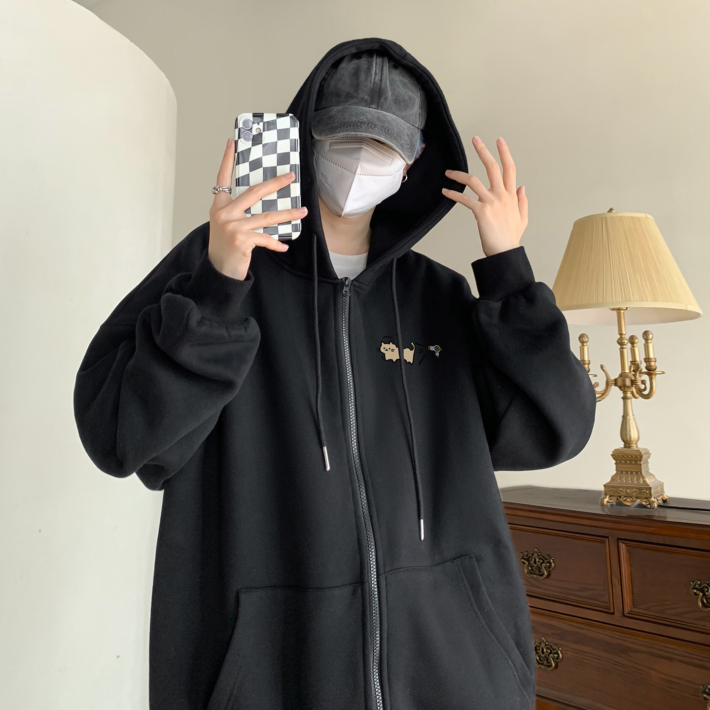 开衫卫衣A336-THKS0090-P78-限价98 加绒 THKS0090JR-P88-限价108图片