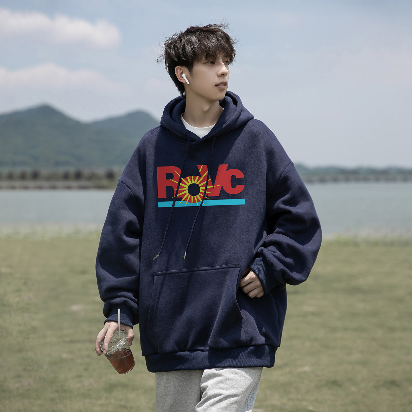 2025连帽卫衣A336-THLM0576-P58-限价78加绒THLM0576JR-P68-限88,男装卫衣,电商A336