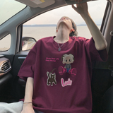 酒红色