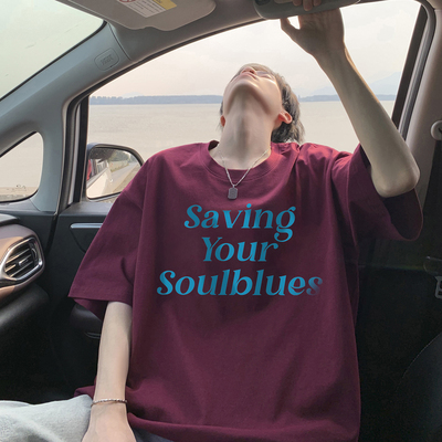 2025夏季新款印花短袖T恤A336-THDX2052-P28-限价38（100棉）