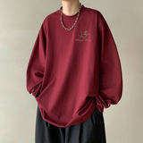 酒红色