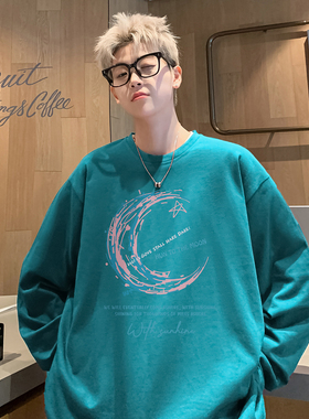 2025秋季新款印花长袖T恤 A336-THCT0391-P38-限价48  （纯棉）