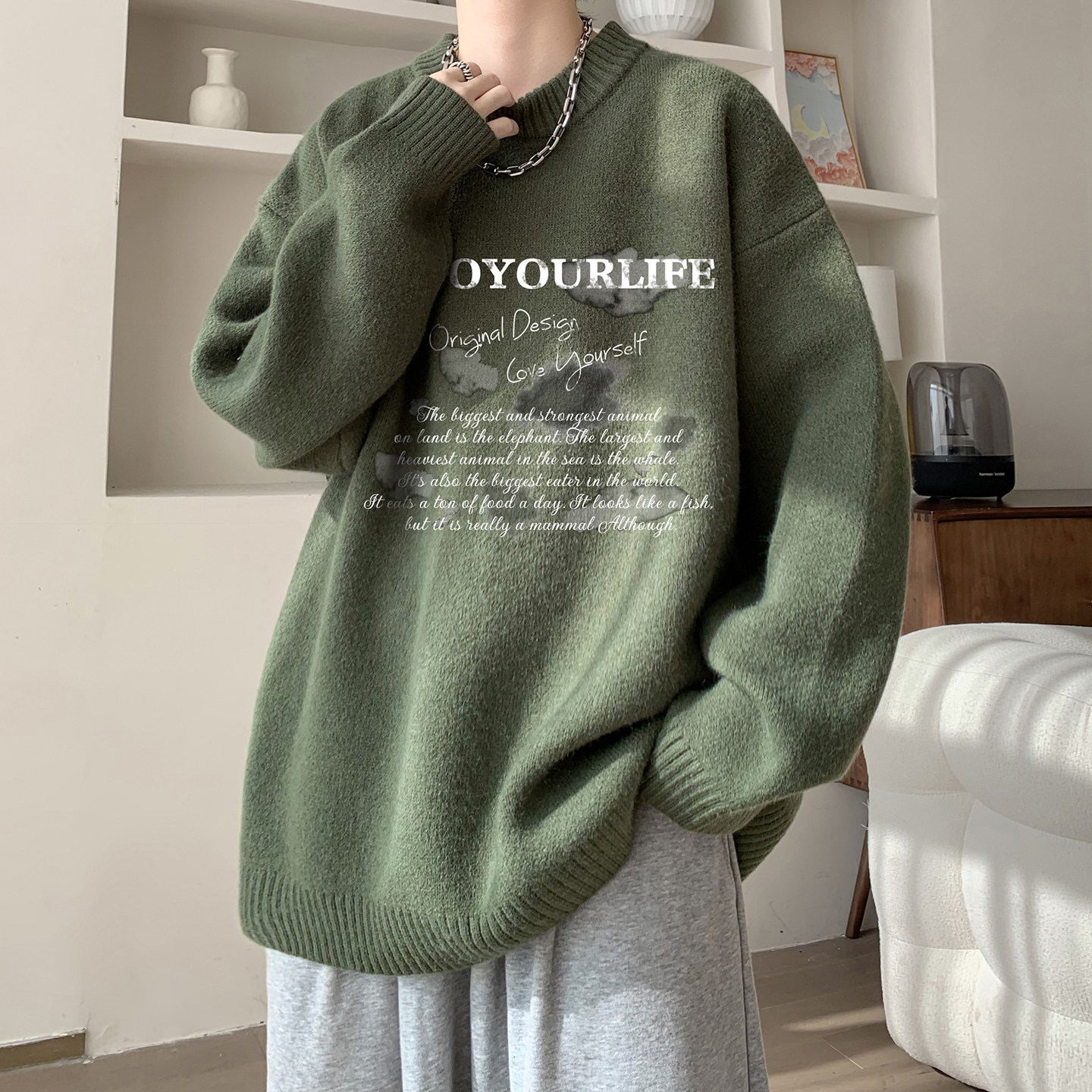 圆领毛衣A336-THYLMY0479-P58-限价78（27聚酯纤维31锦纶42睛纶,男装针织衫/毛衣,电商A336