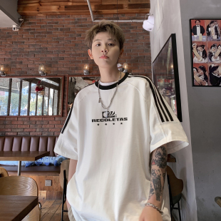 THZD0082 T恤A336 P48 限价68 2025春夏新款 纯棉 条纹短袖