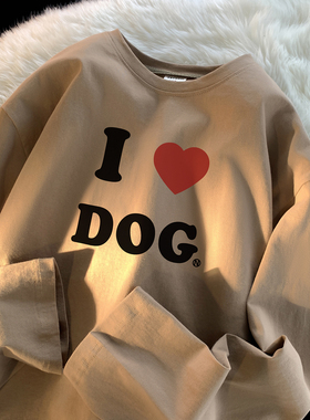 2025秋季新款印花长袖T恤 A336-THCT0396-P38-限价48 （纯棉）