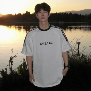 THZD0056 T恤A336 P48 限价68 2025春夏新款 纯棉 条纹短袖