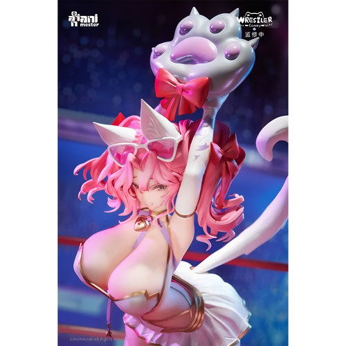 【Meow】正版 大漫匠AniMester 绵绵喵摔跤手 凯茜 1/6 手办