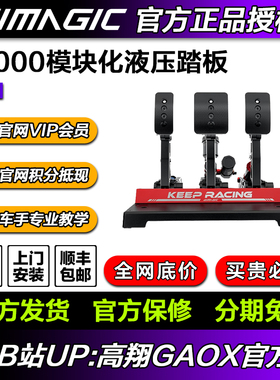 速魔液压踏板P1000震动赛车模拟器游戏方向盘倒置simagic