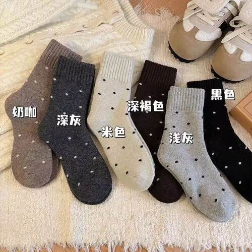 女款保暖秋冬季加绒加厚新款毛圈