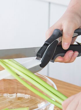 多功能厨房剪刀切菜砧板懒人神器