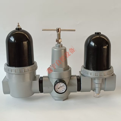 NPT1-1/2气动三联体 NPT1-1/4气动三联体 油水分离器 2寸三联件