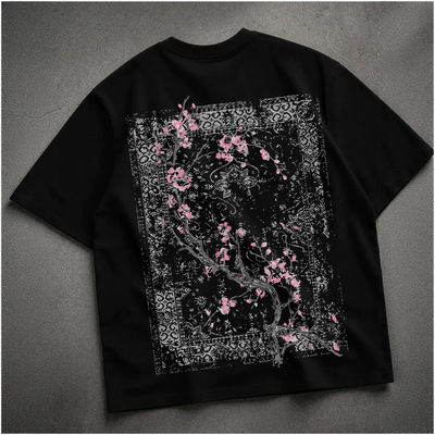 Hong Kong-style Plum Blossom Print T-shirt 港味梅花印花T恤
