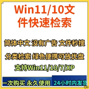 Everything中文版文件快速搜索工具软件快速定位本地文件工具软件