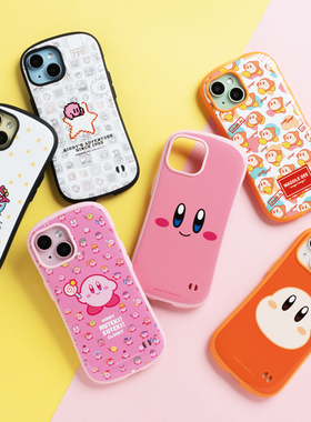 iface适用于iPhone15promax/16 pro小蛮腰手机保护套超萌卡通星之卡比新款Hamee韩国正品手机壳