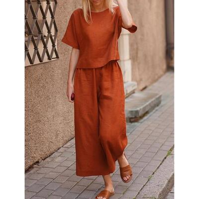 autumn women 2set T shirt pants S-5XL ladies leisure clothes