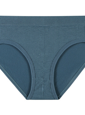 Women Panties Underwear Solid Color Briefs Female Underpants