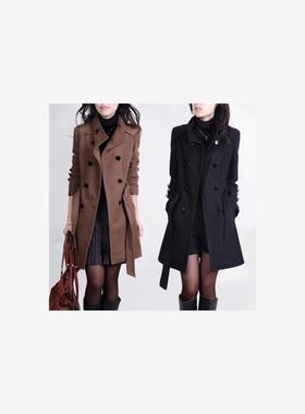 2025 Coat For Women Winter Long Ladies Jackets Wool Coats 女