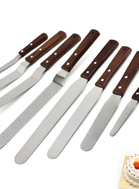 Baking cream spatula Butter cake scraper demoulding knife