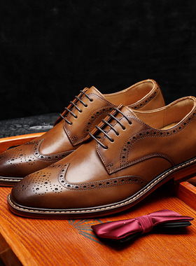 Wedding Shoes Men's Dress Leather Social Gents Suit Shoes