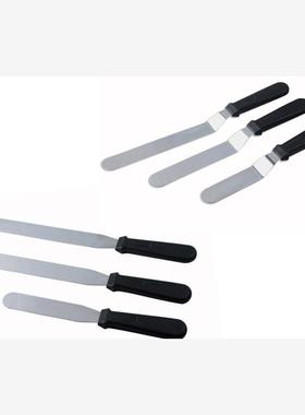 Butter Cake Cream Icing Offset Spatula Smoother蛋糕直曲抹刀