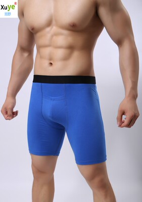 men‘s cotton sexy pro underwear  compression man boxers