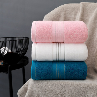 100% Cotton Bath Towel Set Absorbent Adult Bath Towels 浴巾