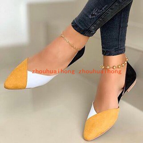 2021 women flat shoes summer sandals big size 43凉鞋女单鞋